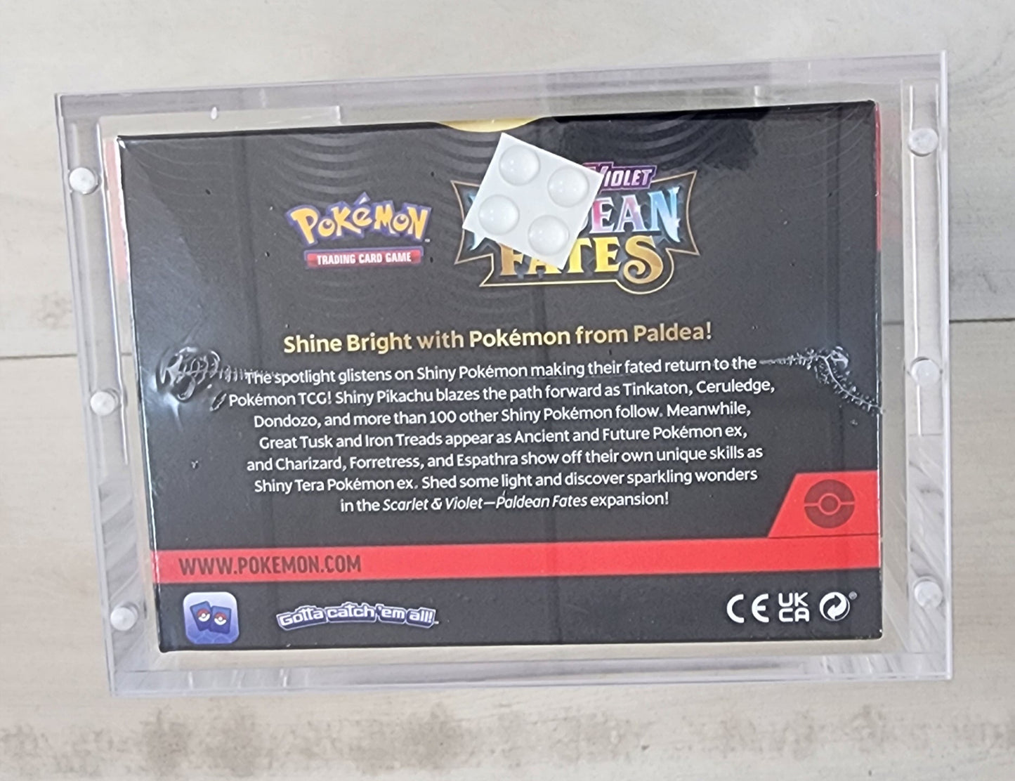 Booster Bundle Display Acrylic Case