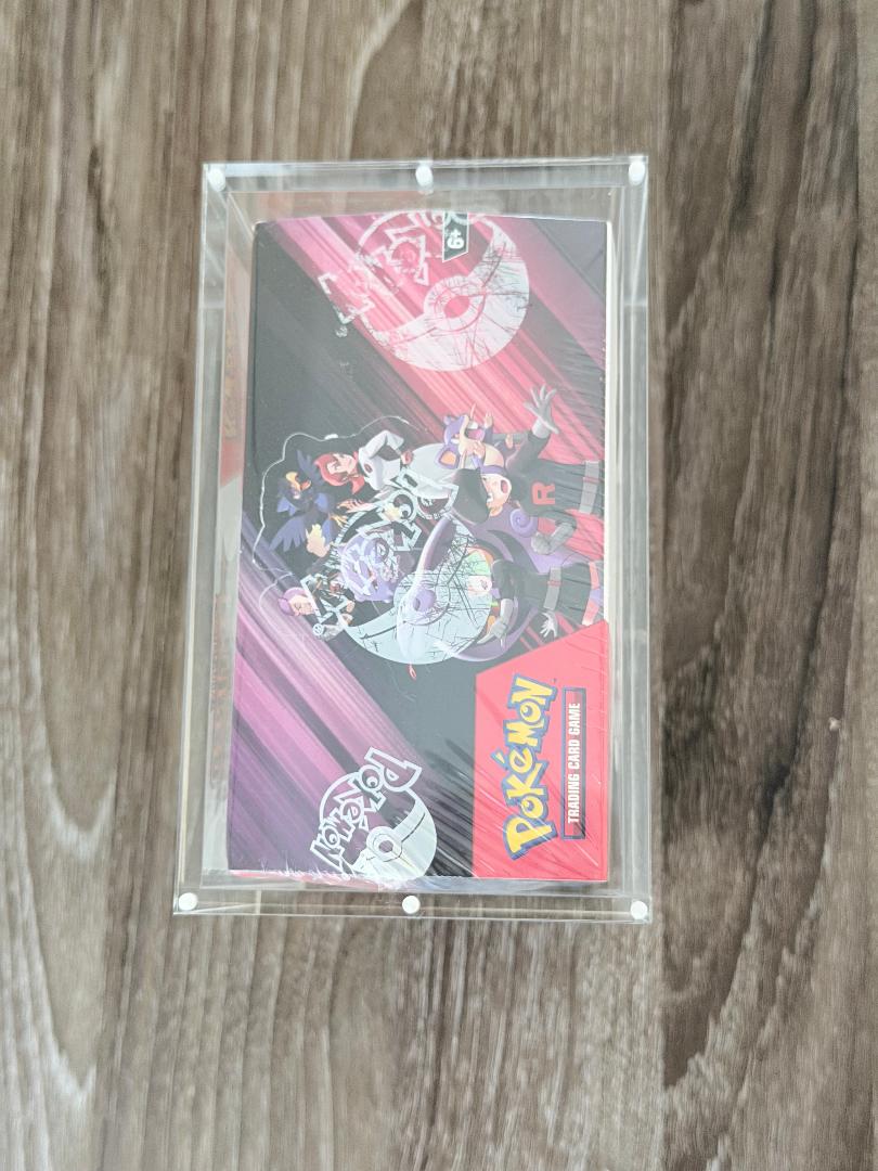English Booster Box Acrylic Case