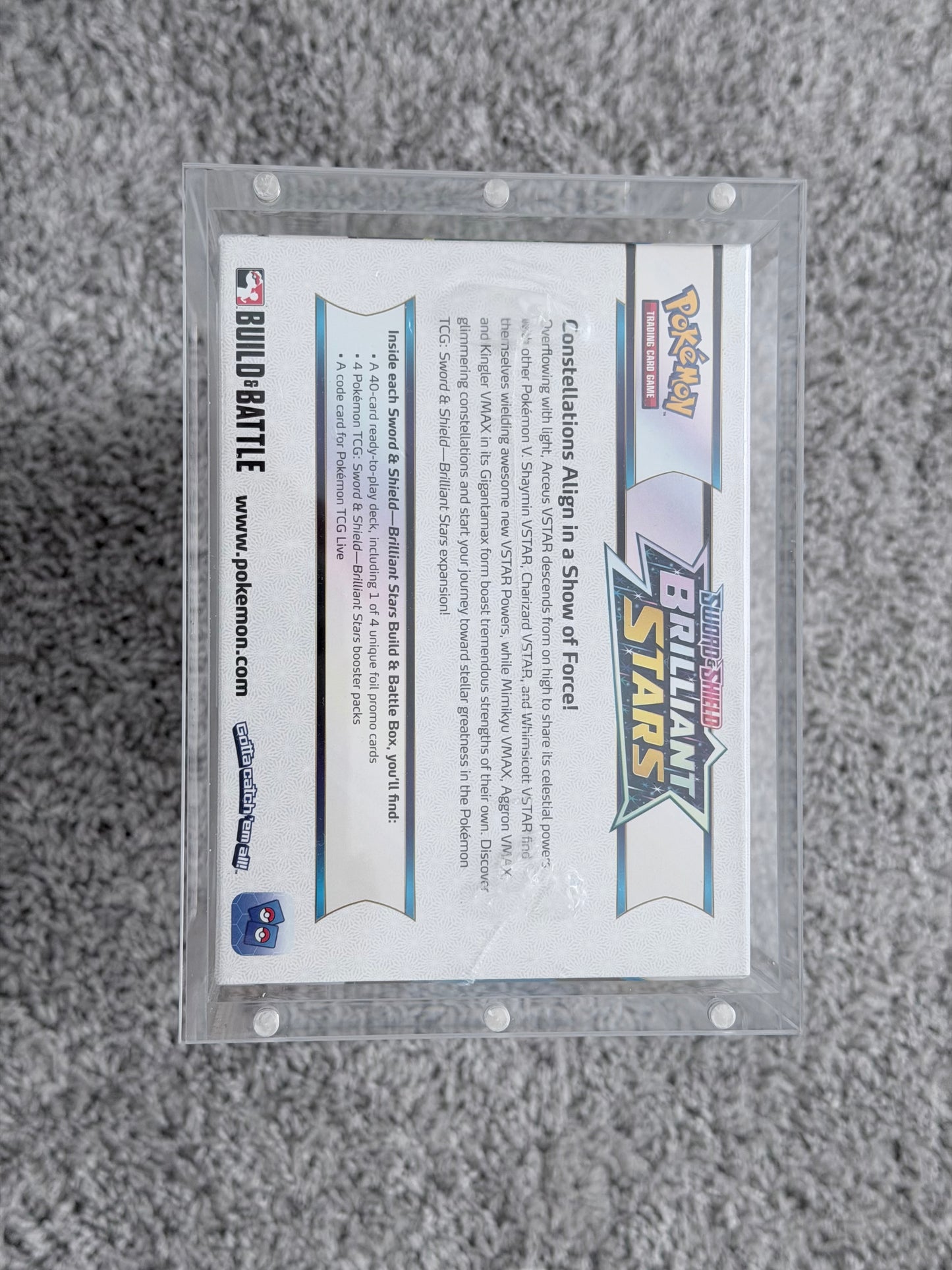 Booster Bundle Display Acrylic Case