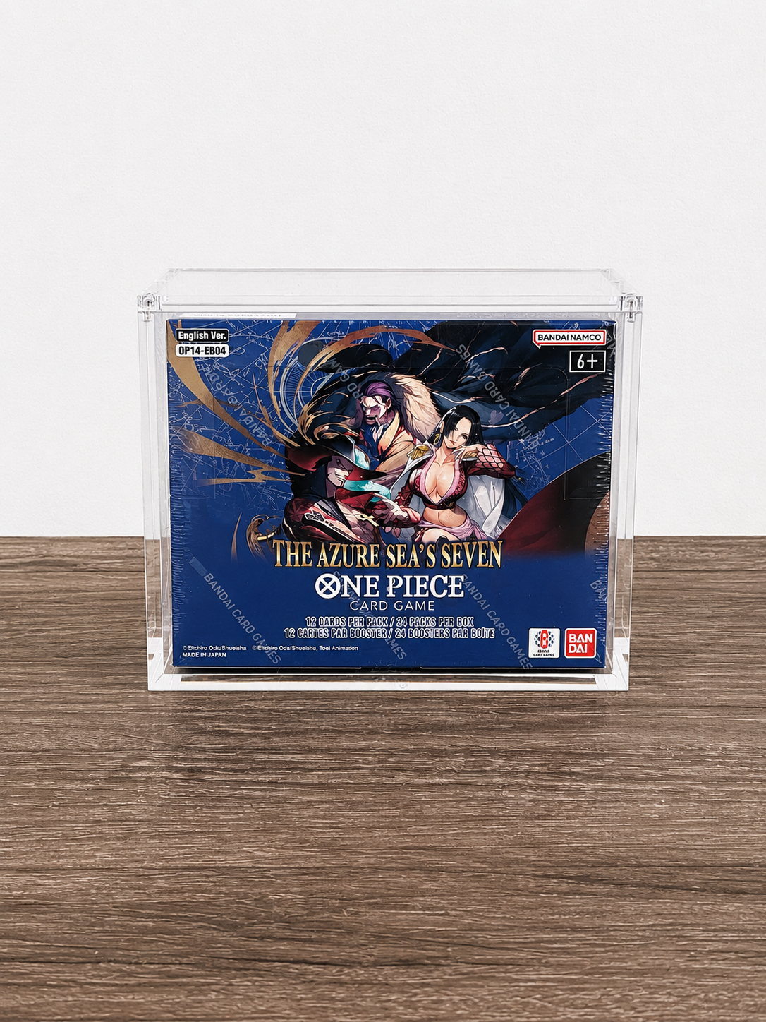One Piece Booster Box Magnetic Acrylic Display Case
