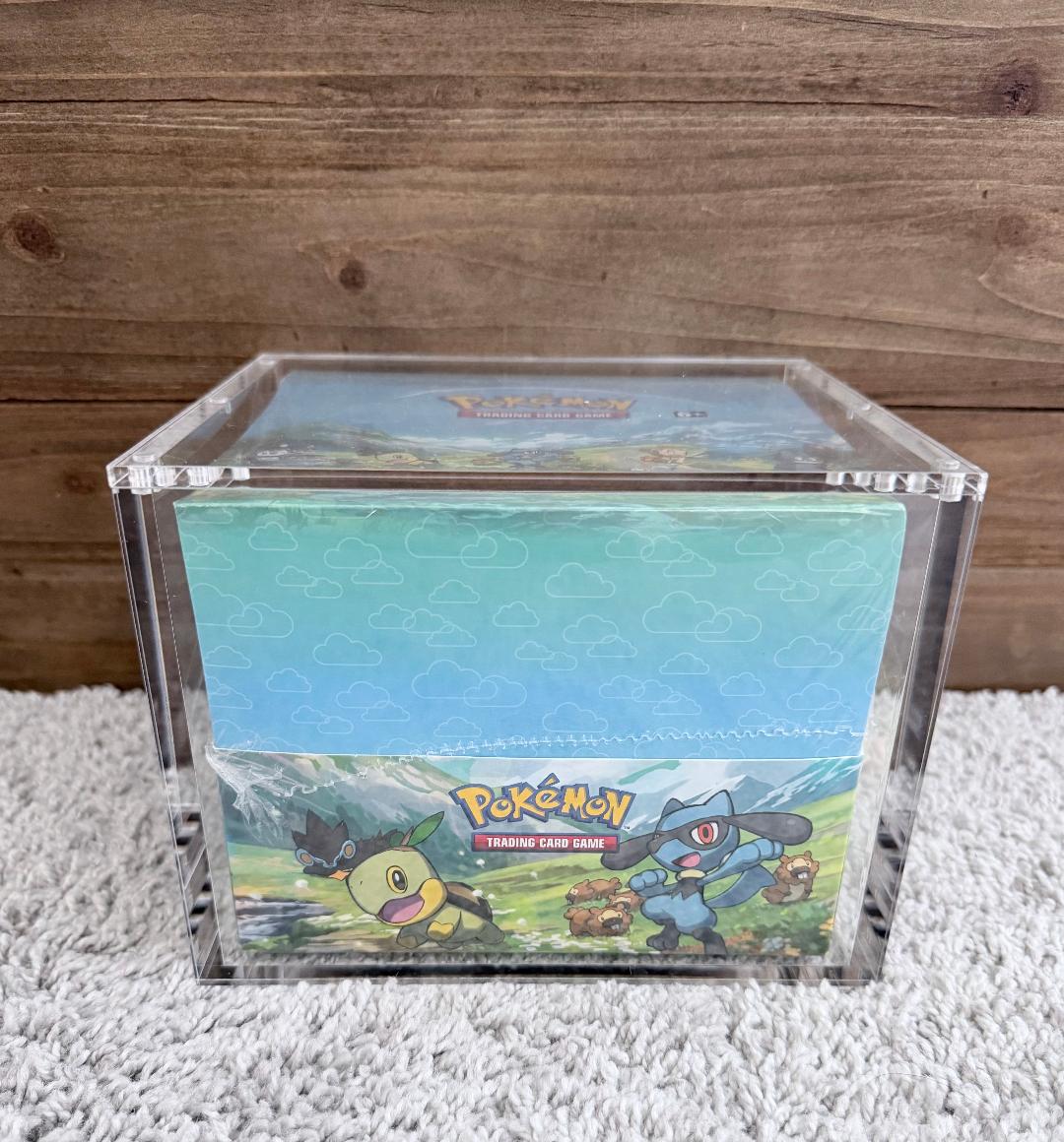 Mini tin display 10-tin acrylic case
