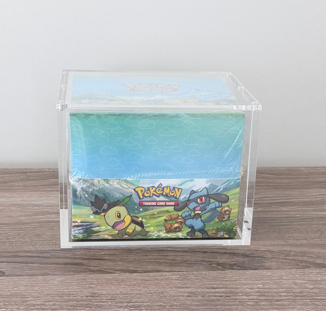 Mini tin display 10-tin acrylic case
