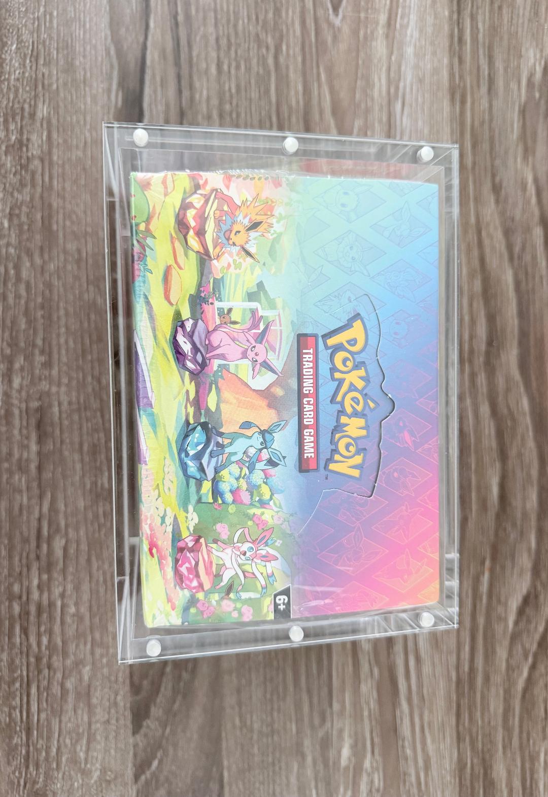 Mini tin display 8-tin acrylic case