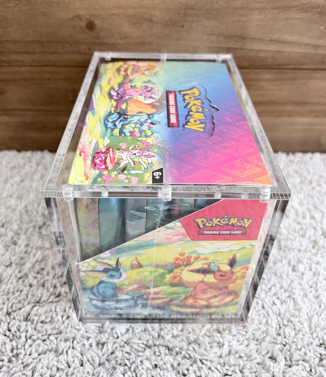 Mini tin display 8-tin acrylic case