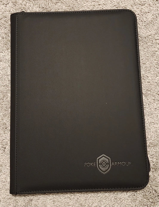 Poke Armour 9 pocket zippered binders 468 pockets