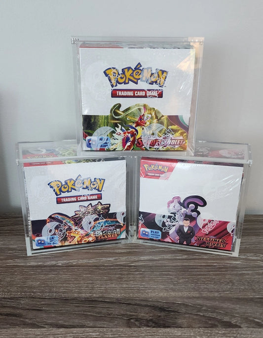 English Booster Box Acrylic Case