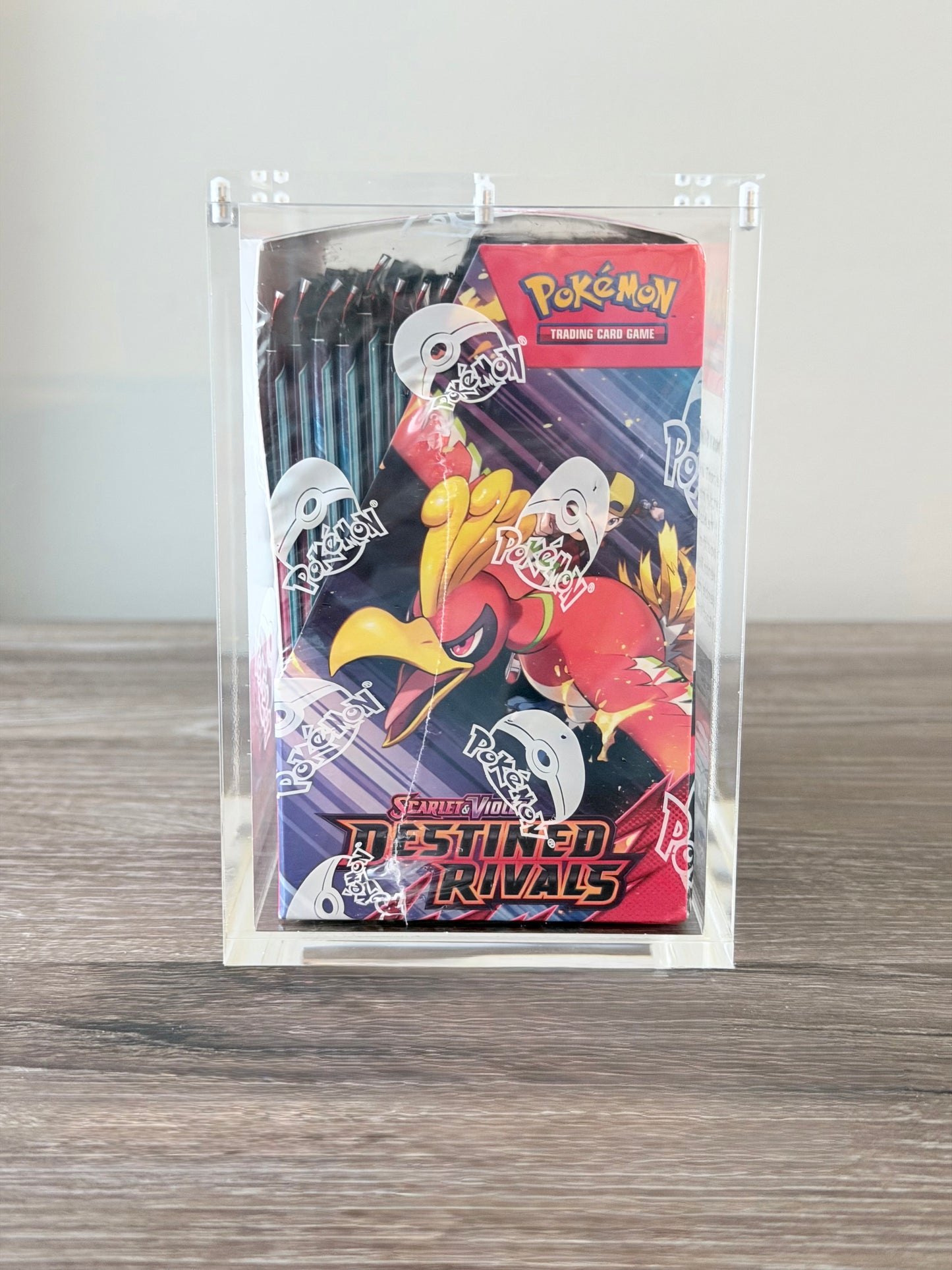 English Booster Box Acrylic Case