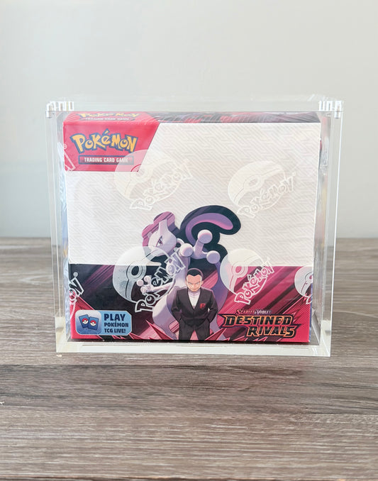 English Booster Box Acrylic Case