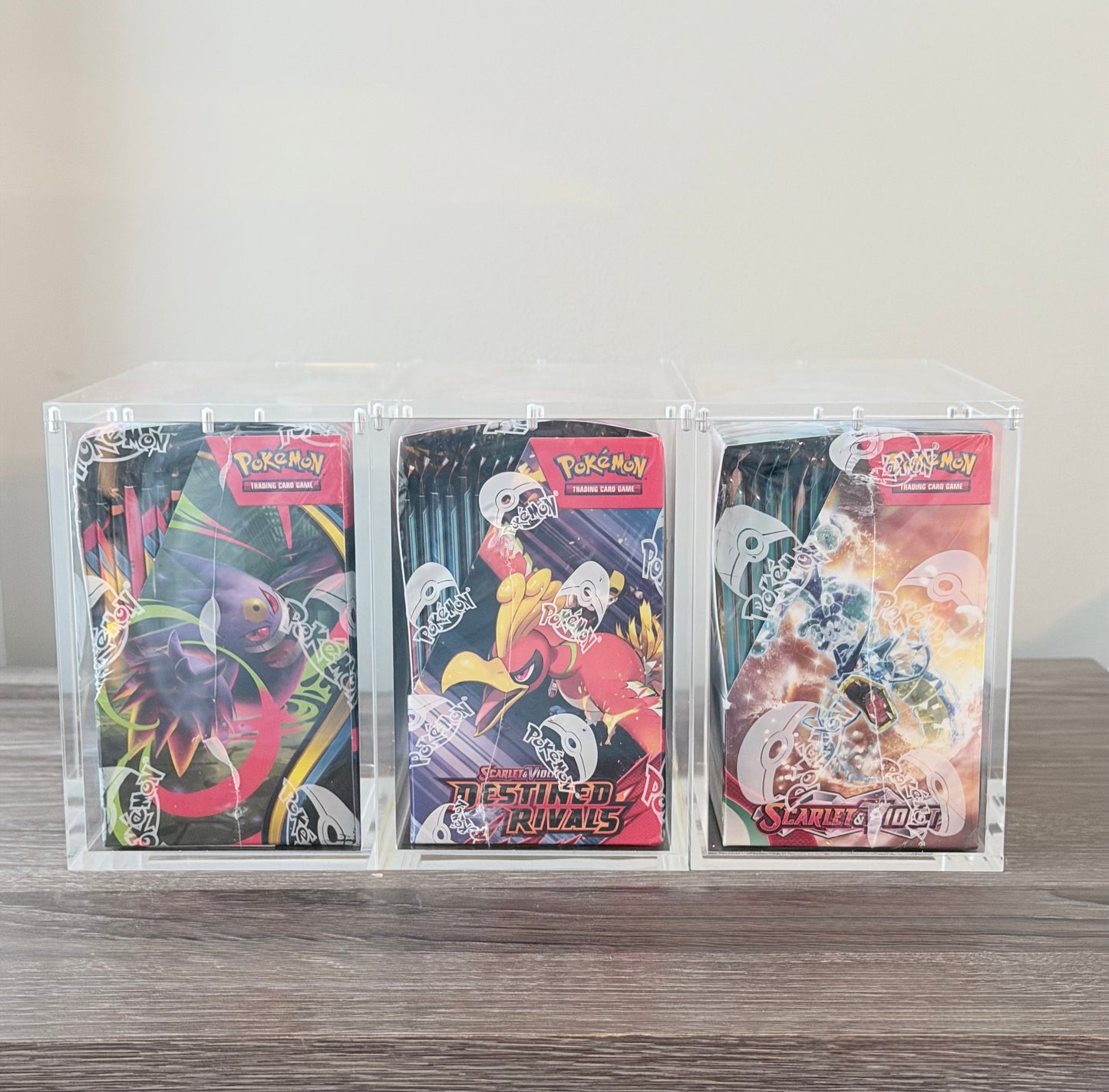 English Booster Box Acrylic Case