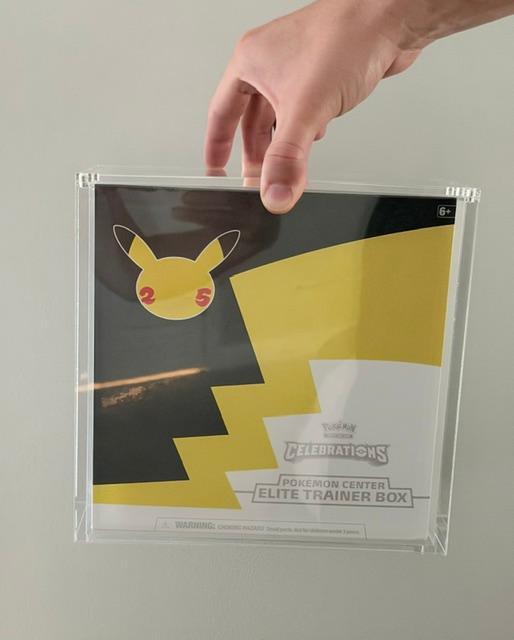 Pokemon Celebrations PC ETB Acrylic Case