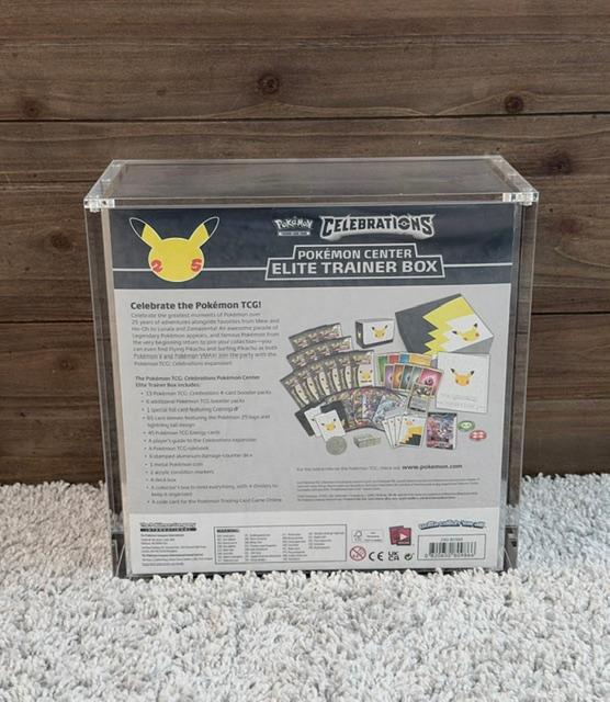 Pokemon Celebrations PC ETB Acrylic Case