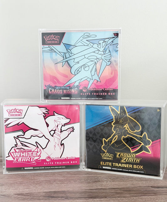 Elite Trainer Box Acrylic Case