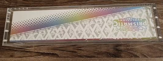 Prismatic Evolutions Super Premium Collection SPC Acrylic Case