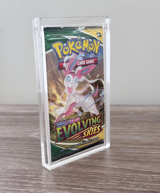 Magnetic Top Acrylic Booster Pack Case Protector: Pokemon