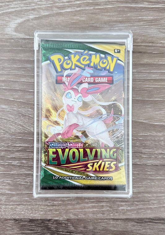 Magnetic Top Acrylic Booster Pack Case Protector: Pokemon