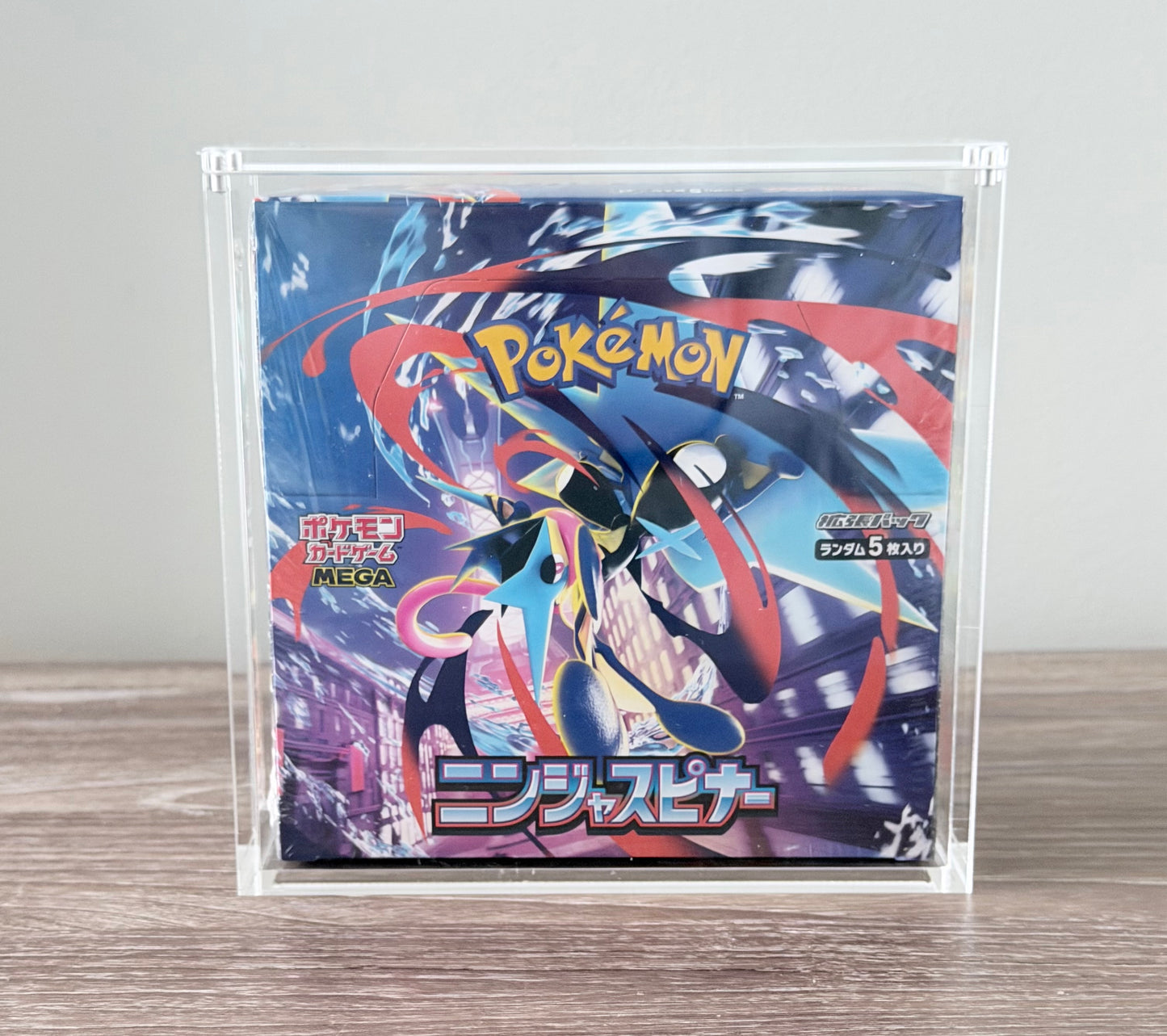 Japanese Pokémon Booster Box Acrylic Case