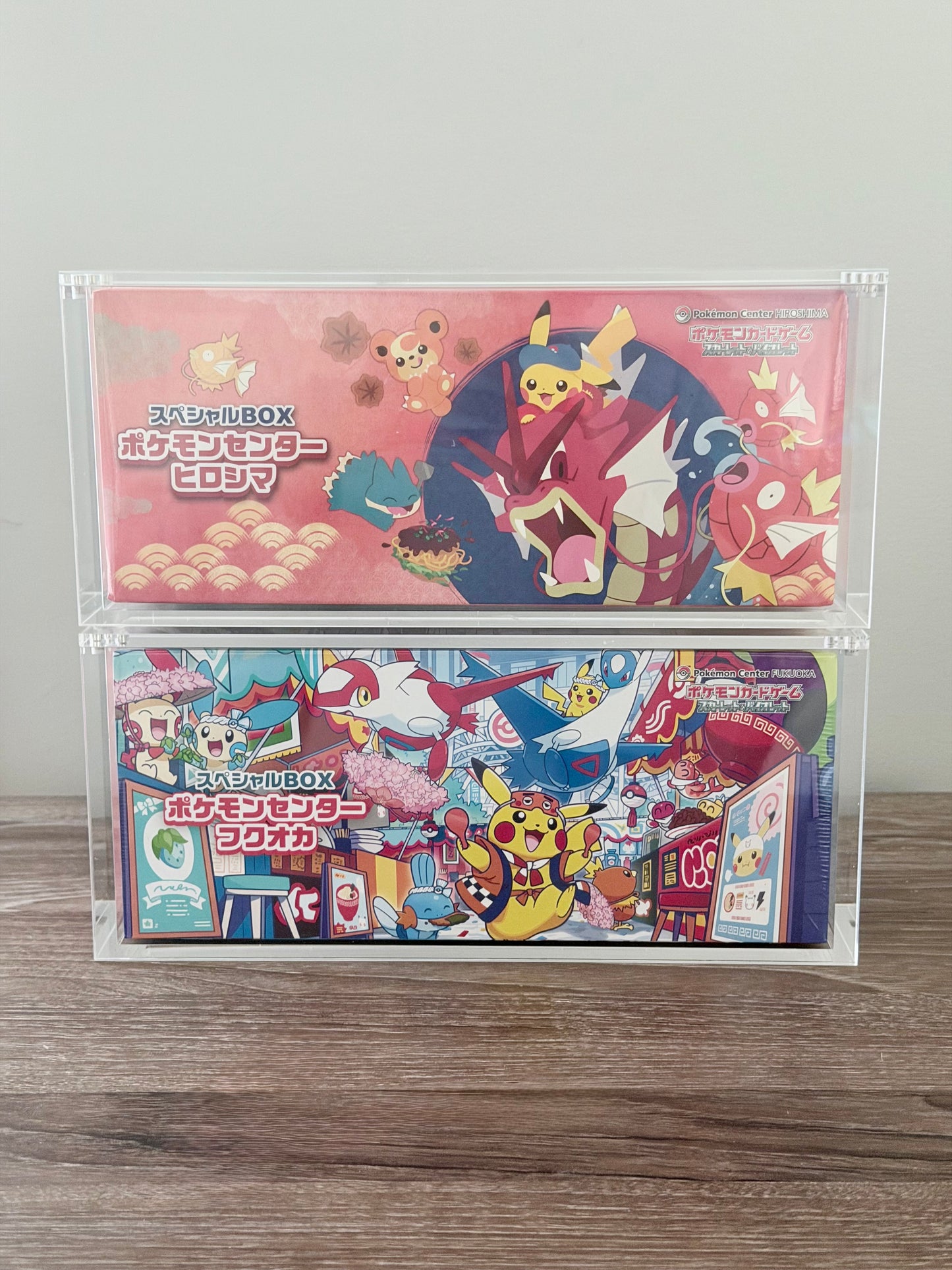 Japanese Special Pokémon Center Acrylic Case
